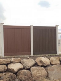 Redwood (left) Weathered Cedar (right)